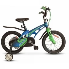 Детский велосипед STELS Galaxy 18" V010 Синий/зелёный (требует финальной сборки)